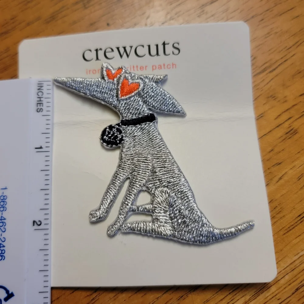 Crewcuts iron-on critter patch